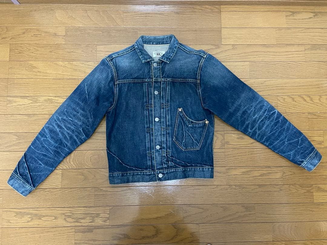 RRL デニムジャケット　DENIM JACKET/ 1st TYPE 白タグ