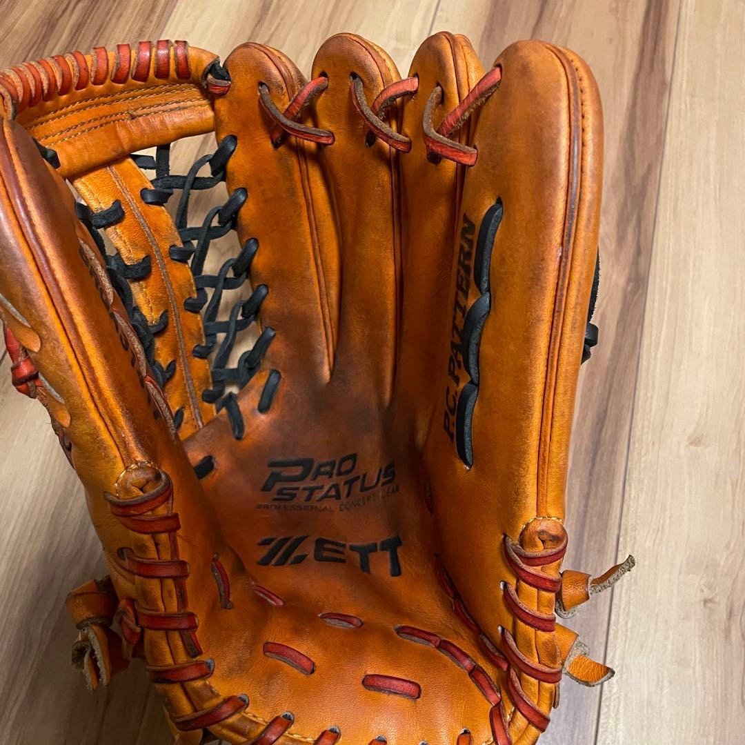 ZETT 軟式外野用　グローブ　プロステイタス