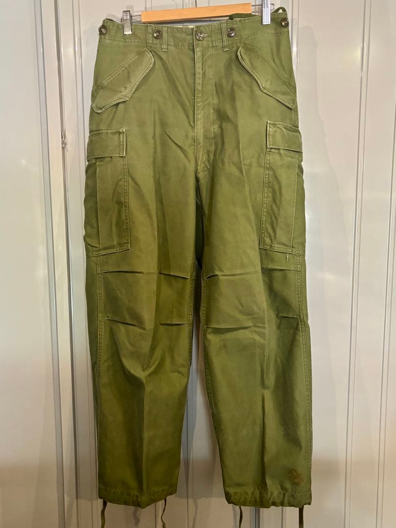 51年製 米軍実物 M-1951 FIELD TROUSERS R-S M-51