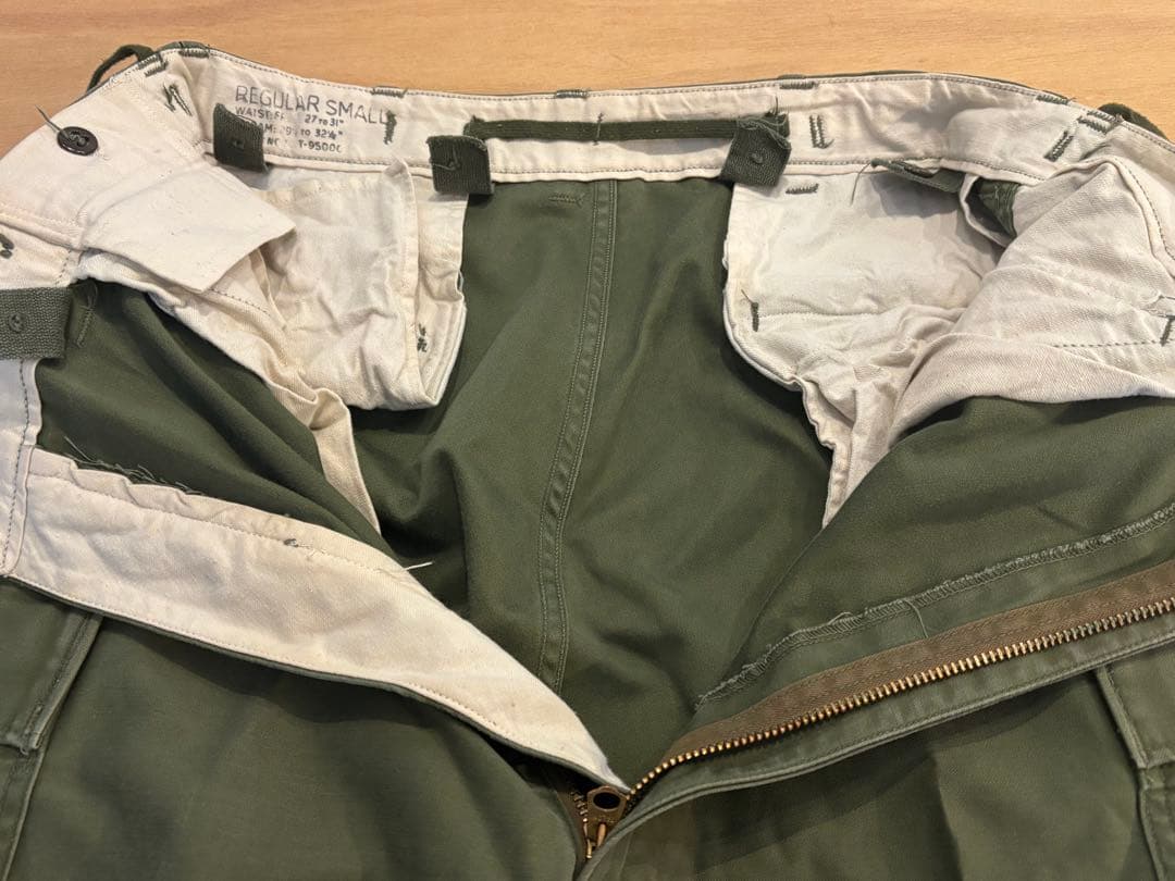 51年製 米軍実物 M-1951 FIELD TROUSERS R-S M-51