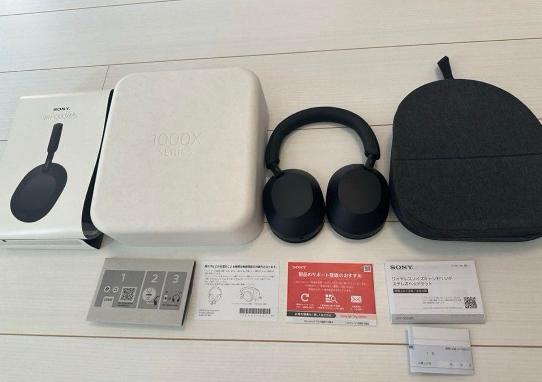 SONY WH-1000XM5-BM［ブラック］