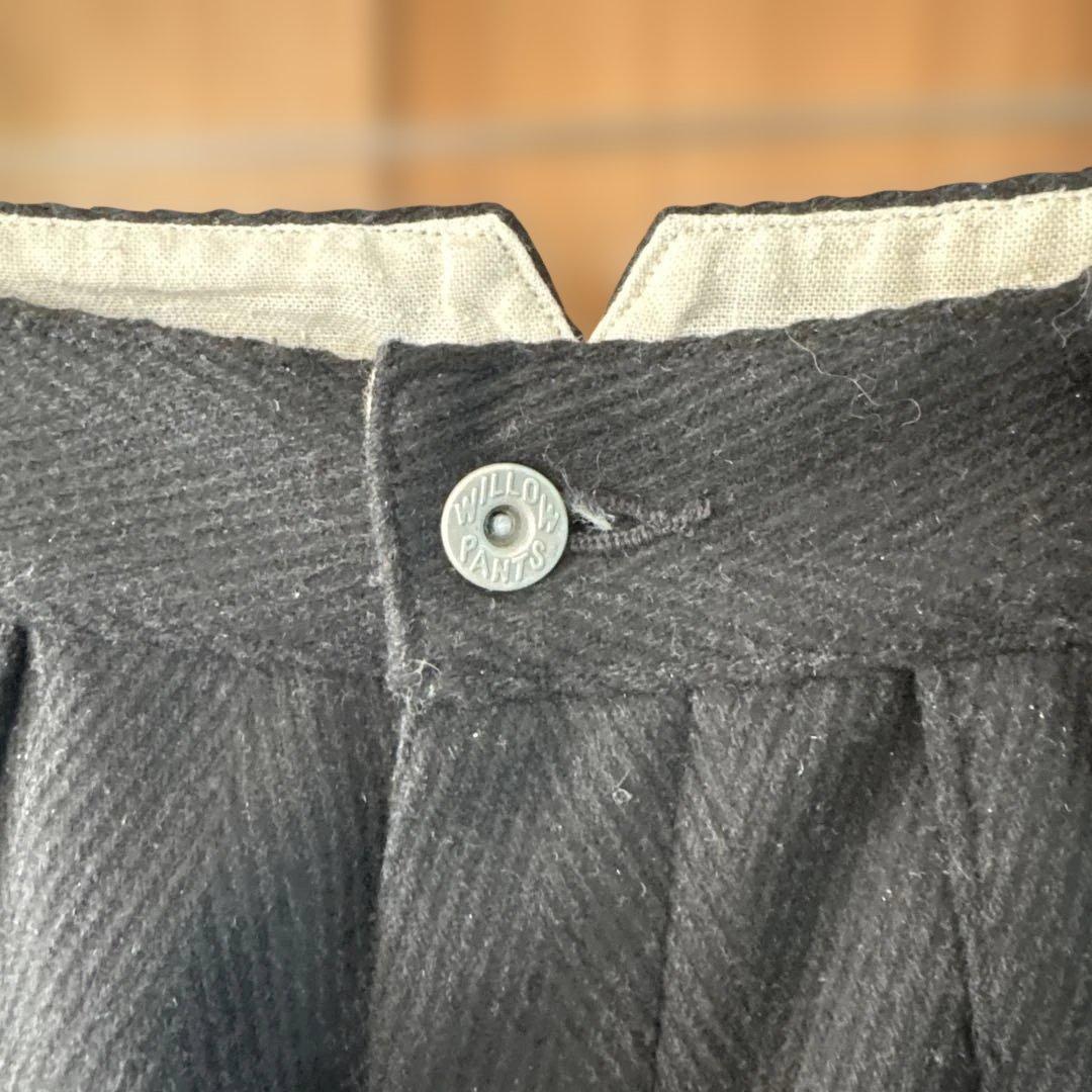 willow pants ウールスラックス　ベイカーパンツ