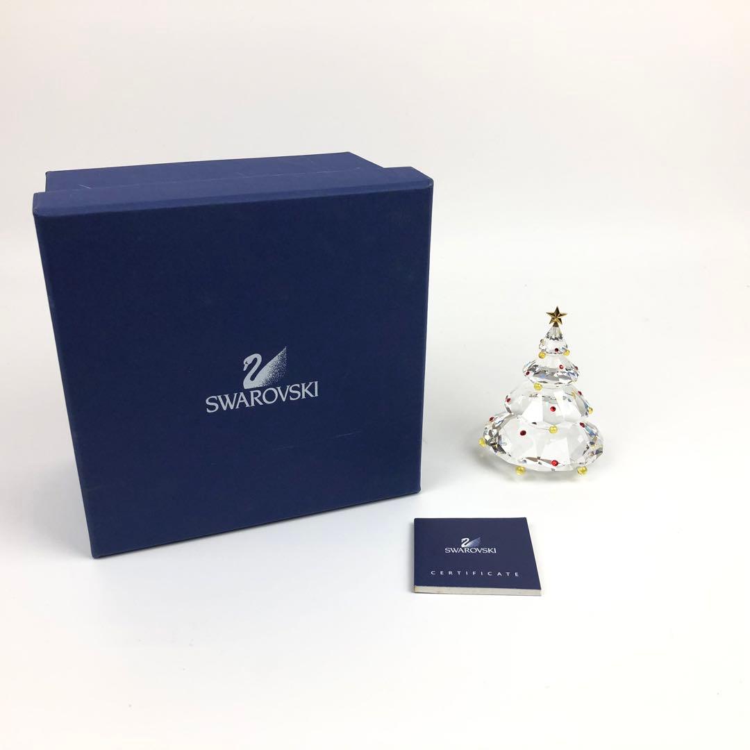 スワロフスキー 置物　クリスマスツリー