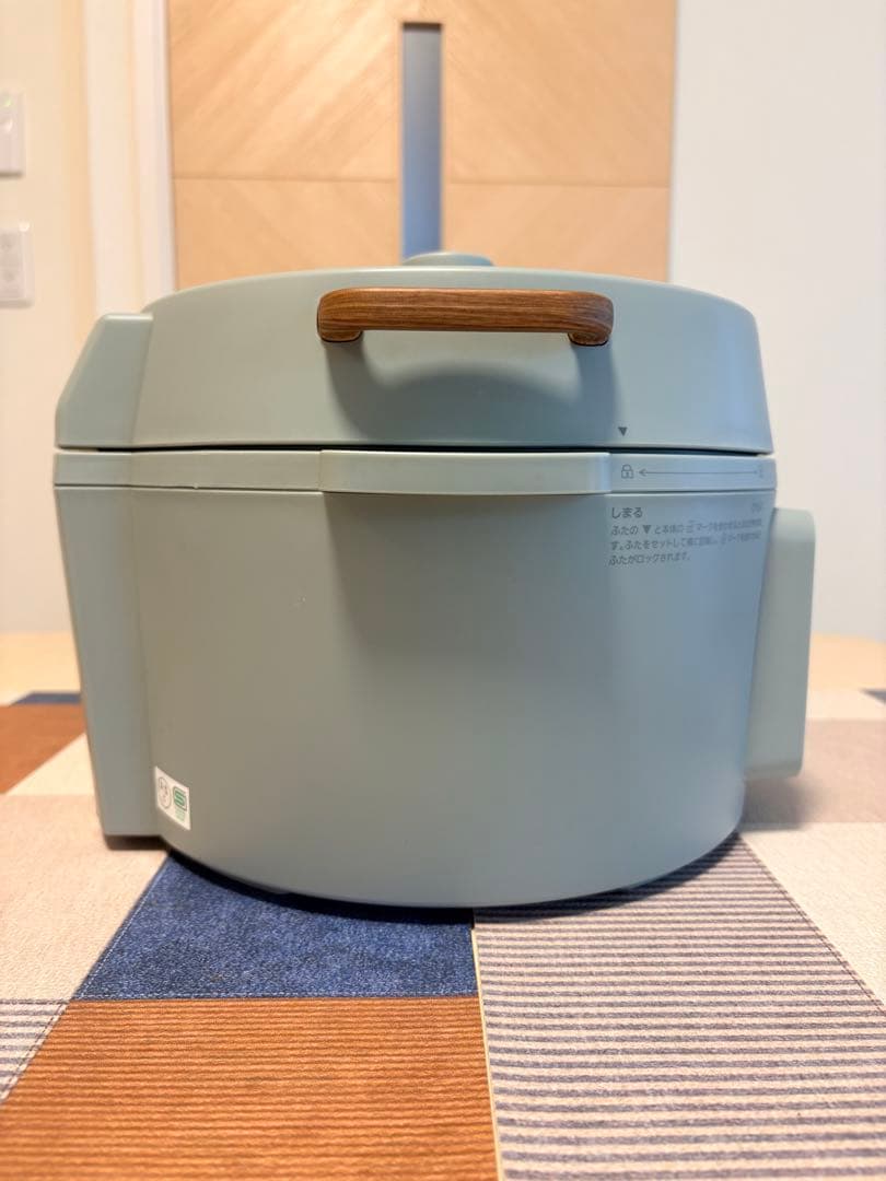 IRIS OHYAMA 電気圧力鍋 ピスタチオグリーン 3L