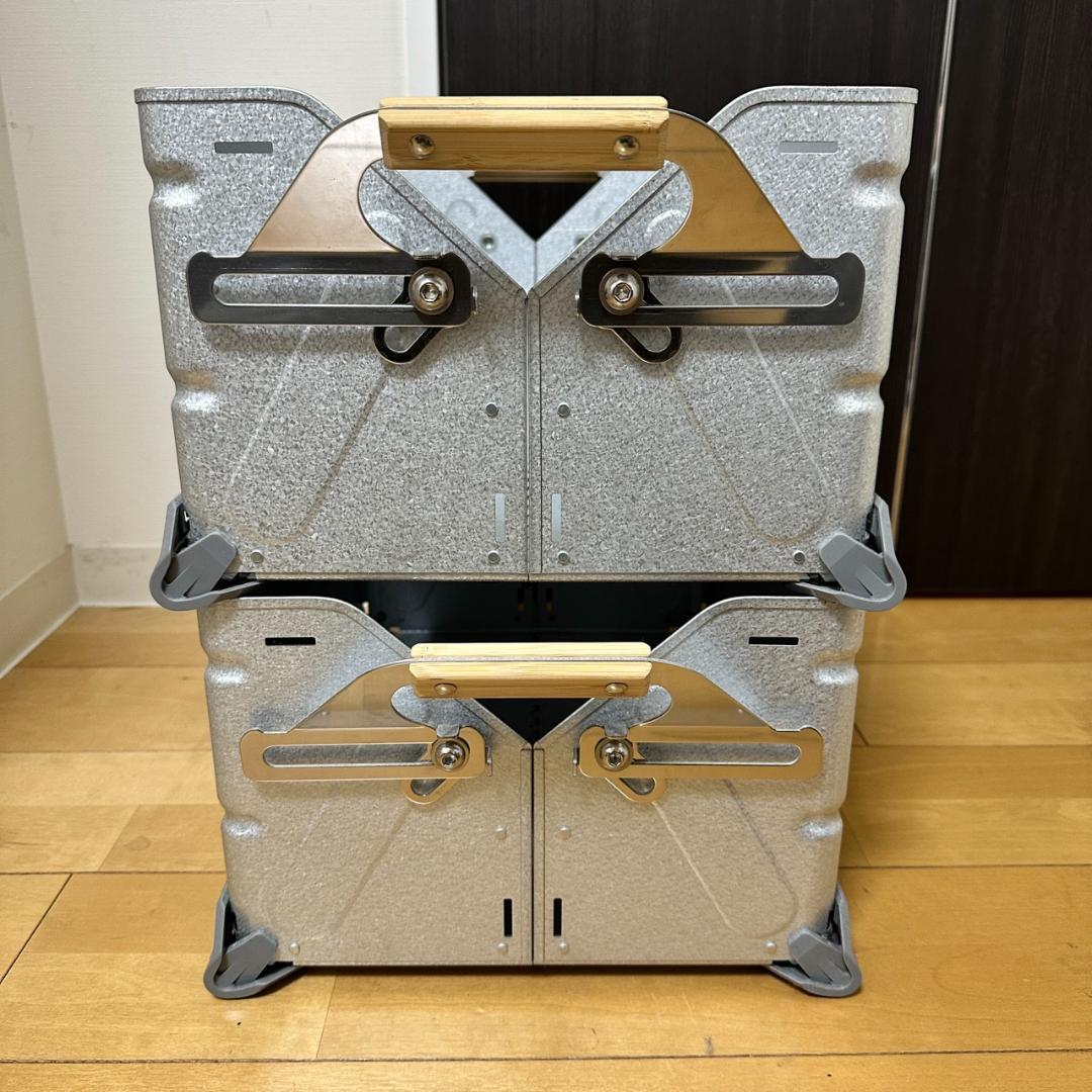  peak スノーピーク シェルフコンテナ 25 2個セット