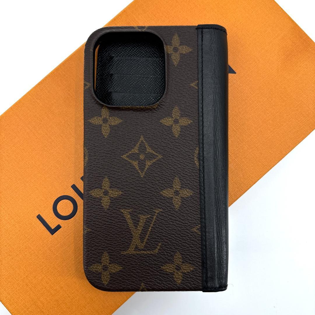 ルイヴィトン フォリオ モノグラム iphone15 PRO スマホケース手帳型