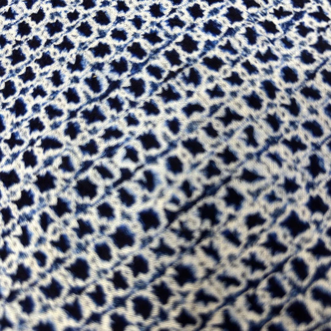 J-10 有松鳴海絞り浴衣5枚 浴衣1枚おまとめ売り材料リメイク木綿アンティーク