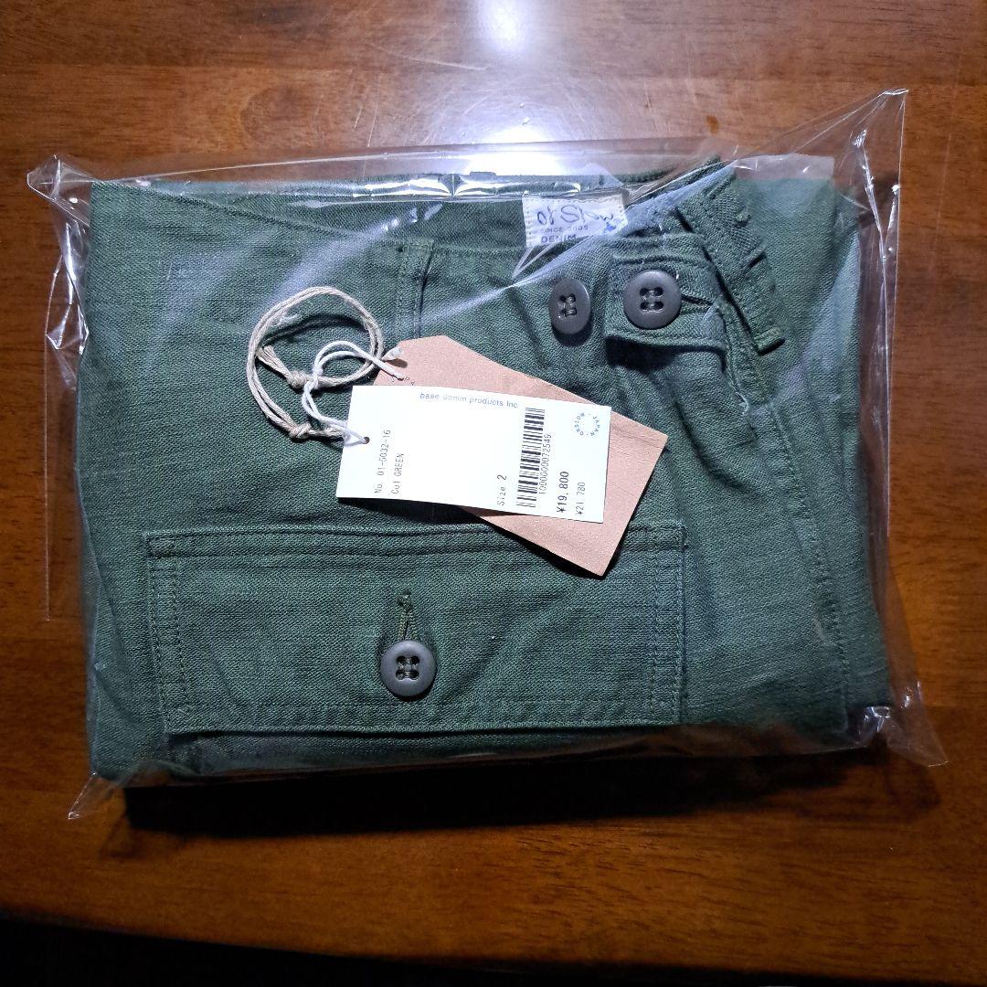 新品未使用　orslow slimfit fatigue M