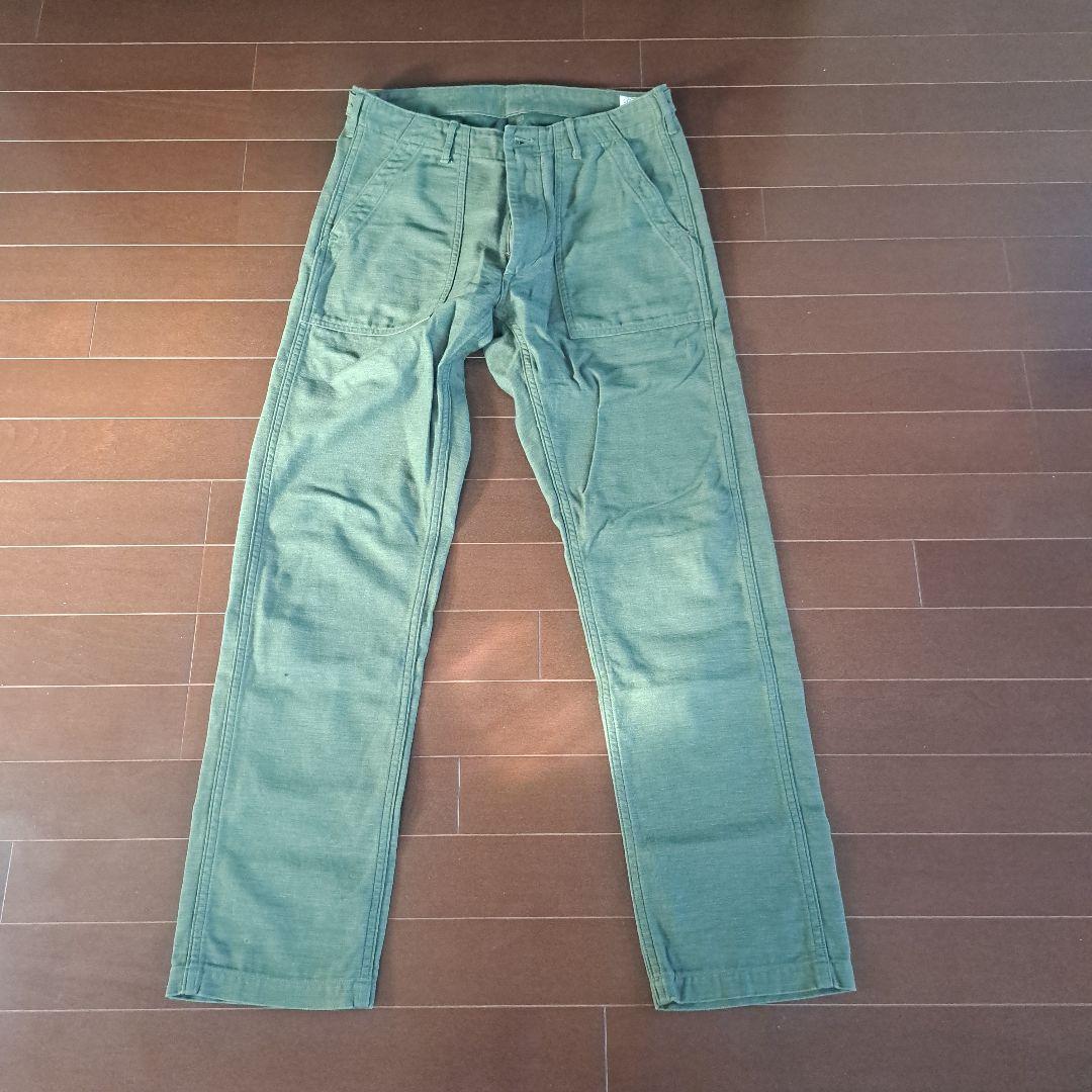 新品未使用　orslow slimfit fatigue M