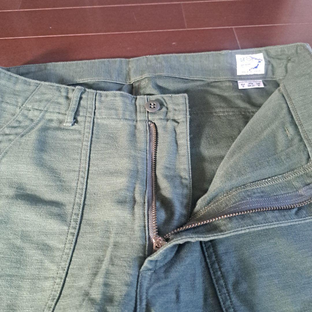 新品未使用　orslow slimfit fatigue M