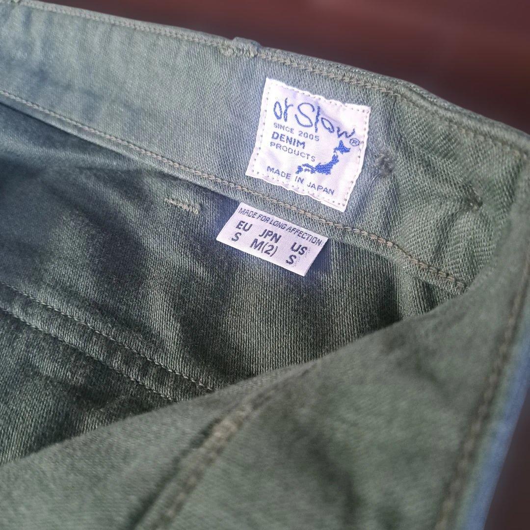 新品未使用　orslow slimfit fatigue M