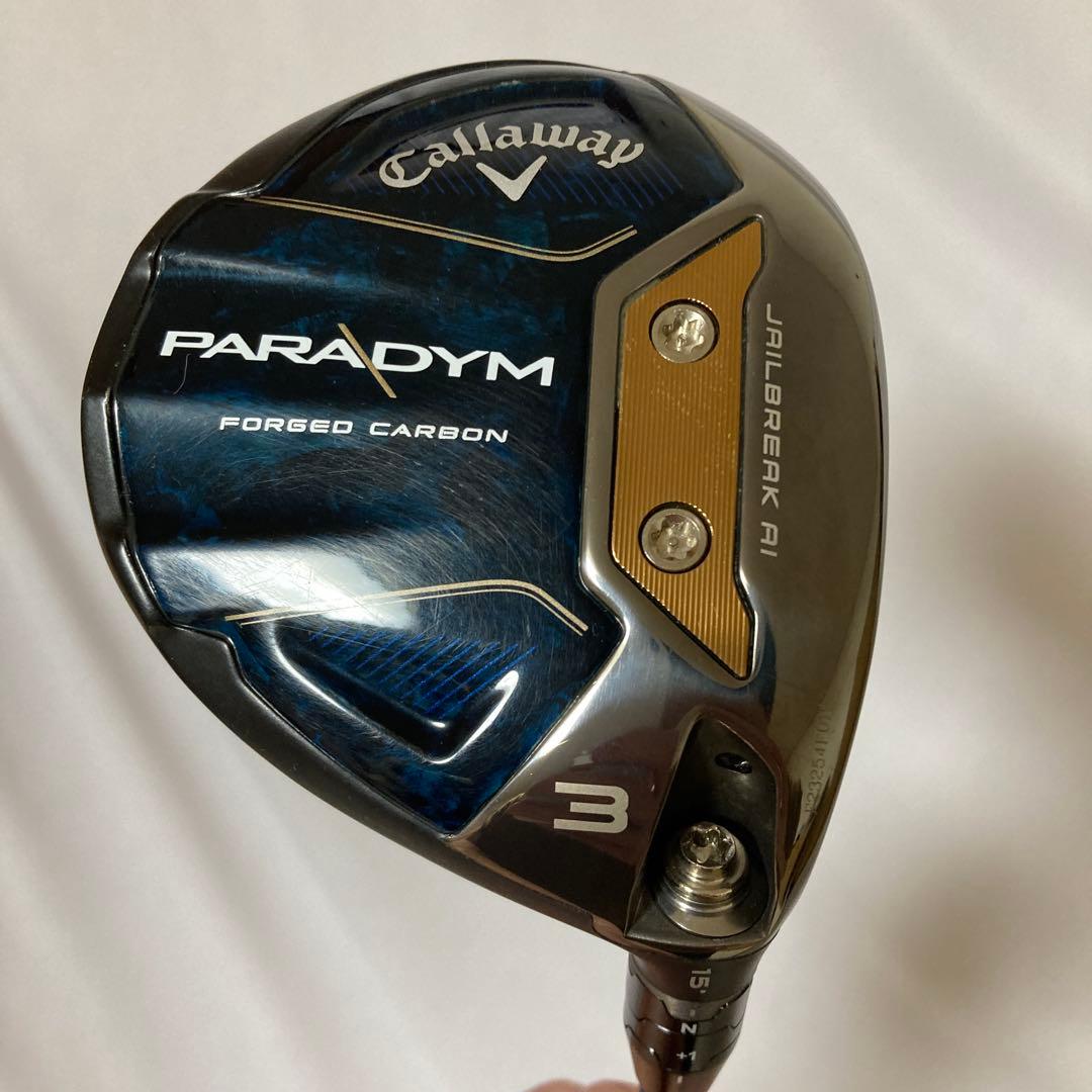 たむら様　Callaway PARADYM フェアウェイウッド 15度