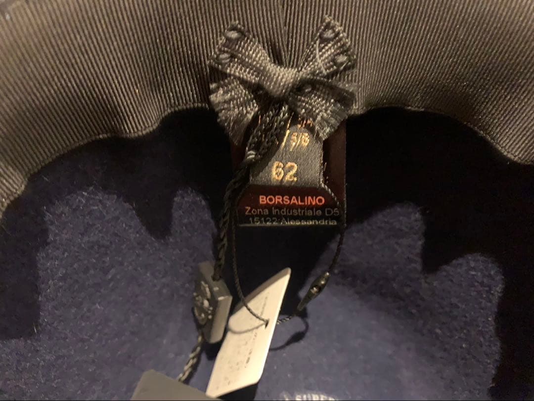 新品正規 ボルサリーノ Borsalino 帽子 ウール フェルトハット