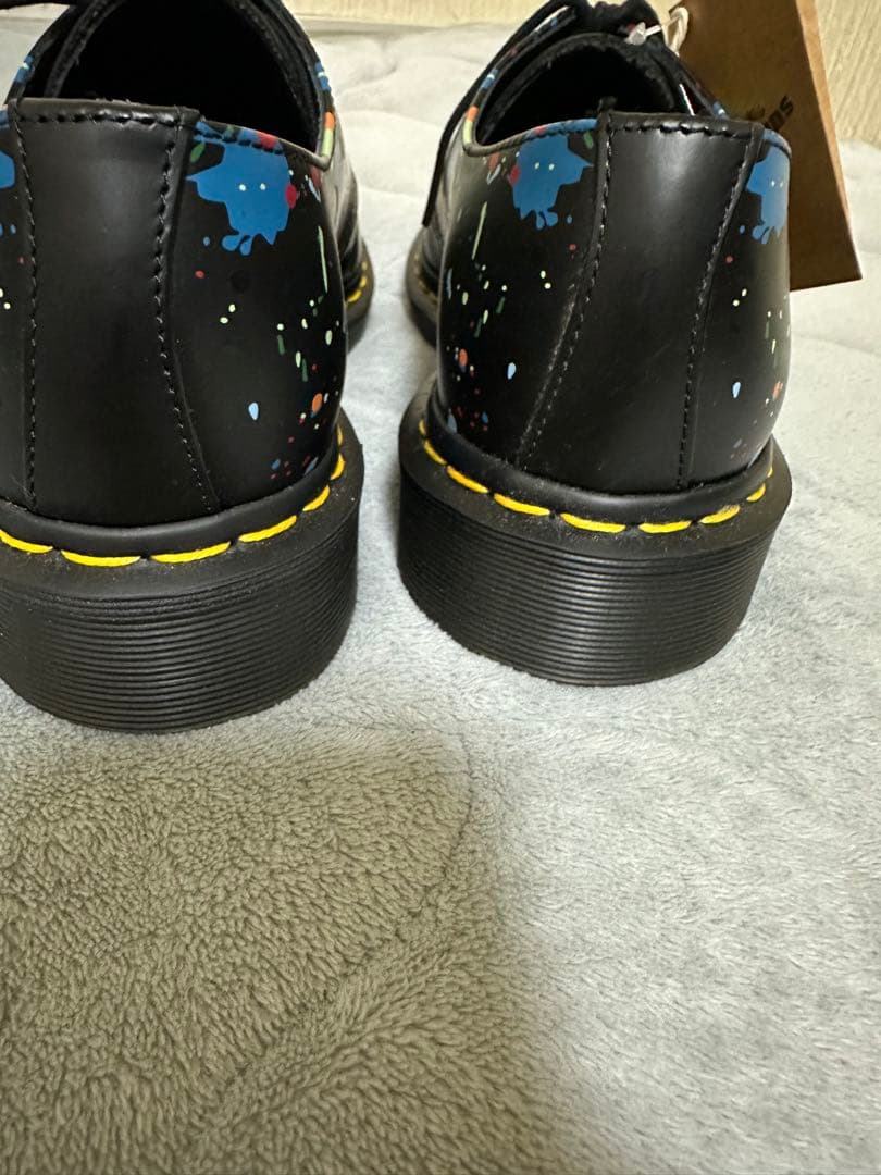 新品未使用　ドクターマーチン　1461 ペイントスプラッター　UK5