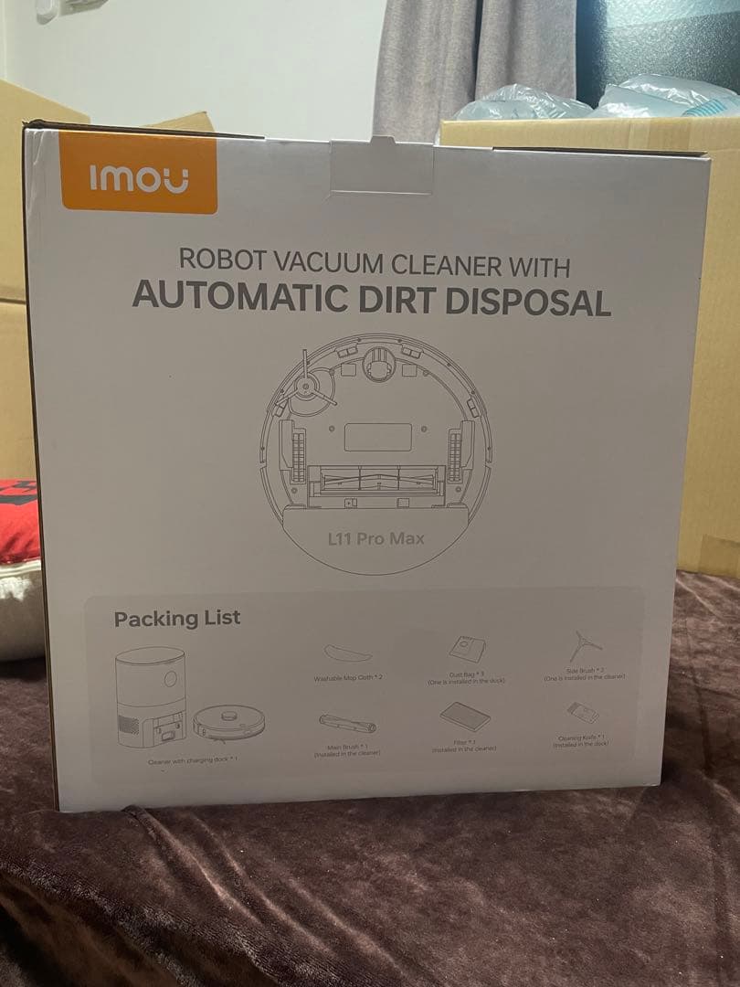 Imou ロボット掃除機 自動ゴミ収集 お掃除ロボット