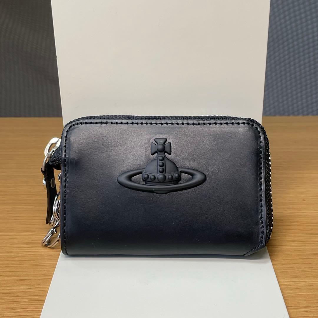 【新品未使用】ヴィヴィアンウエストウッド　キーケース　ブラック　レッド　鍵入れ