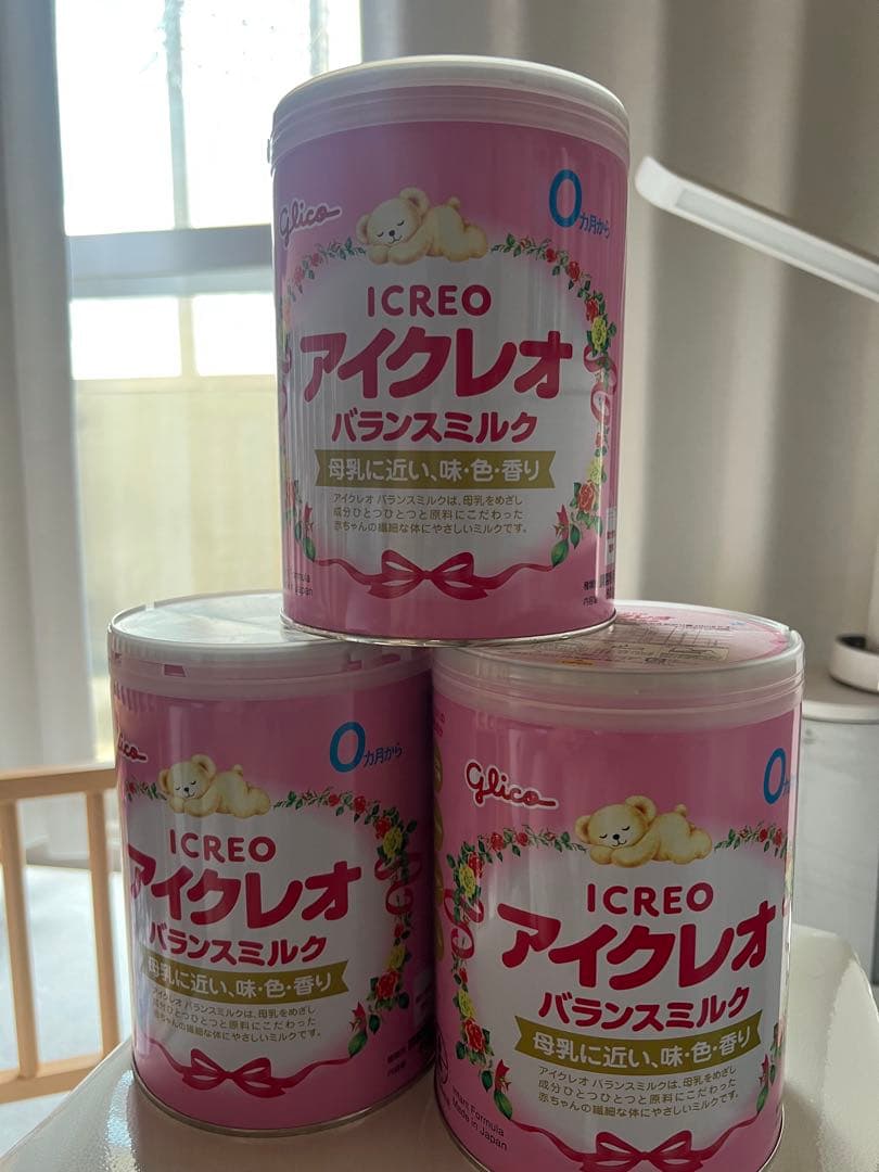 グリコ　アイクレオ　粉ミルク　新品未開封　800g