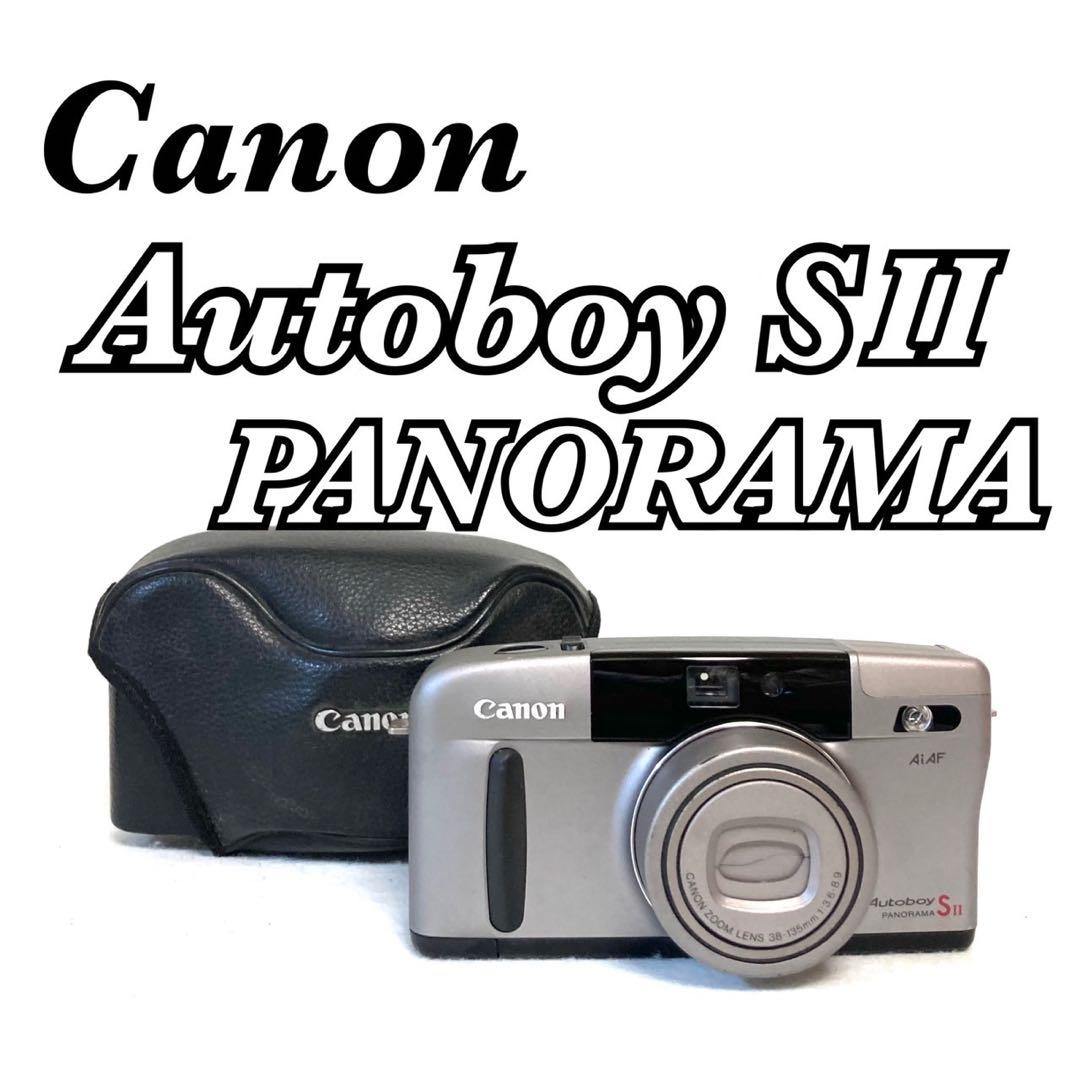 【完動品 美品】Canon Autoboy SII 動作確認済 純正ケース付き
