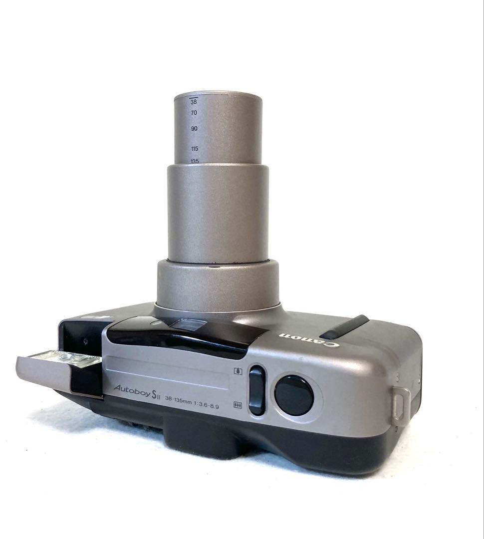 【完動品 美品】Canon Autoboy SII 動作確認済 純正ケース付き