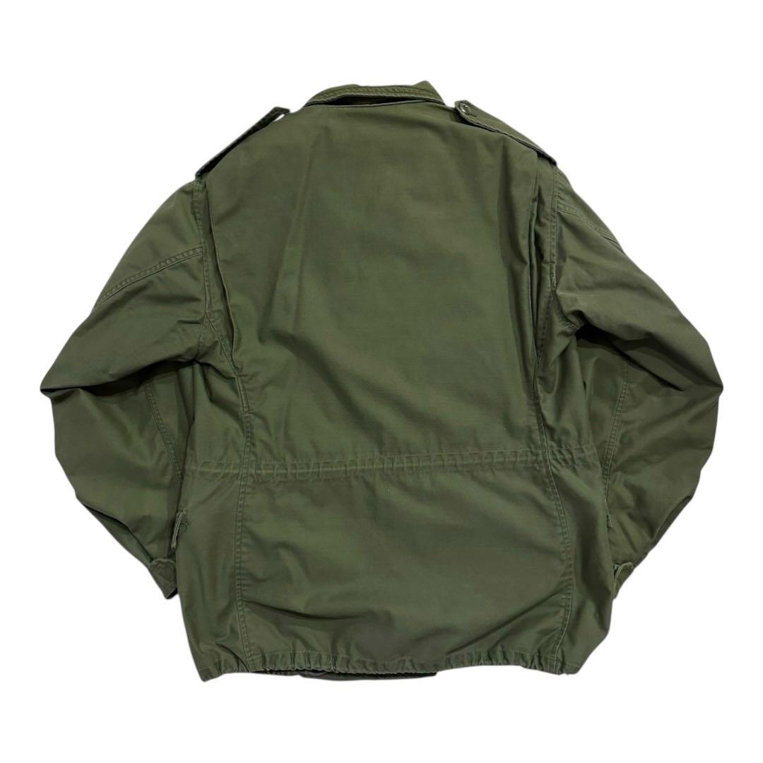ぴ*よ様 80s 米軍実物 M-65 3rd フィールドジャケット M オリーブ