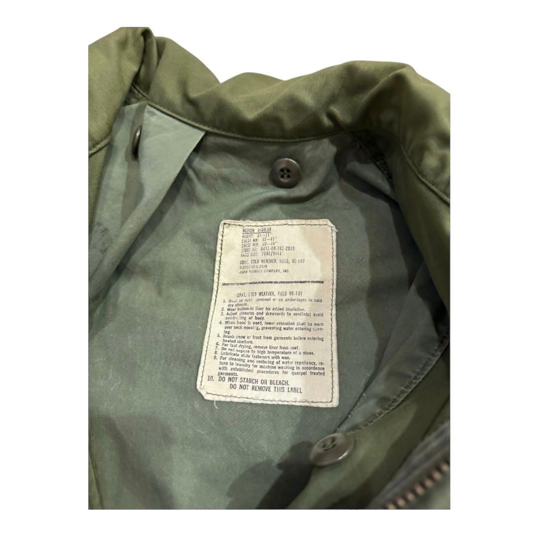 ぴ*よ様 80s 米軍実物 M-65 3rd フィールドジャケット M オリーブ
