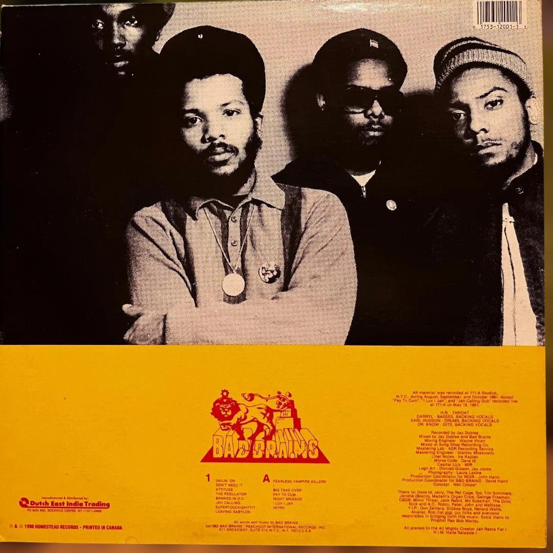 オルタナ系6枚セット,BAD BRAINS,ジョンスペ,ビースティボーイズ他