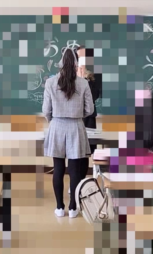 ELLE 卒業式 キュロットスーツ 150cm