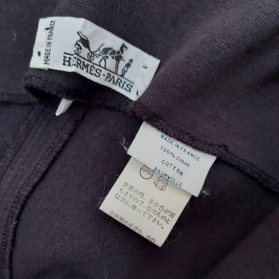 エルメス HERMES フード付 テーラードジャケット Lサイズ