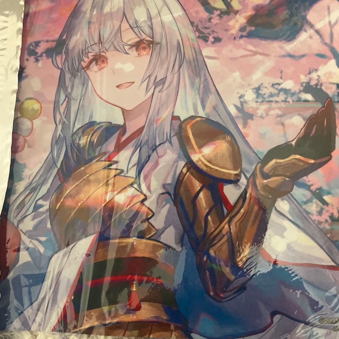 MTGプレイマット 放浪皇のお花見キャンペーン 放浪皇　藤ちょこ