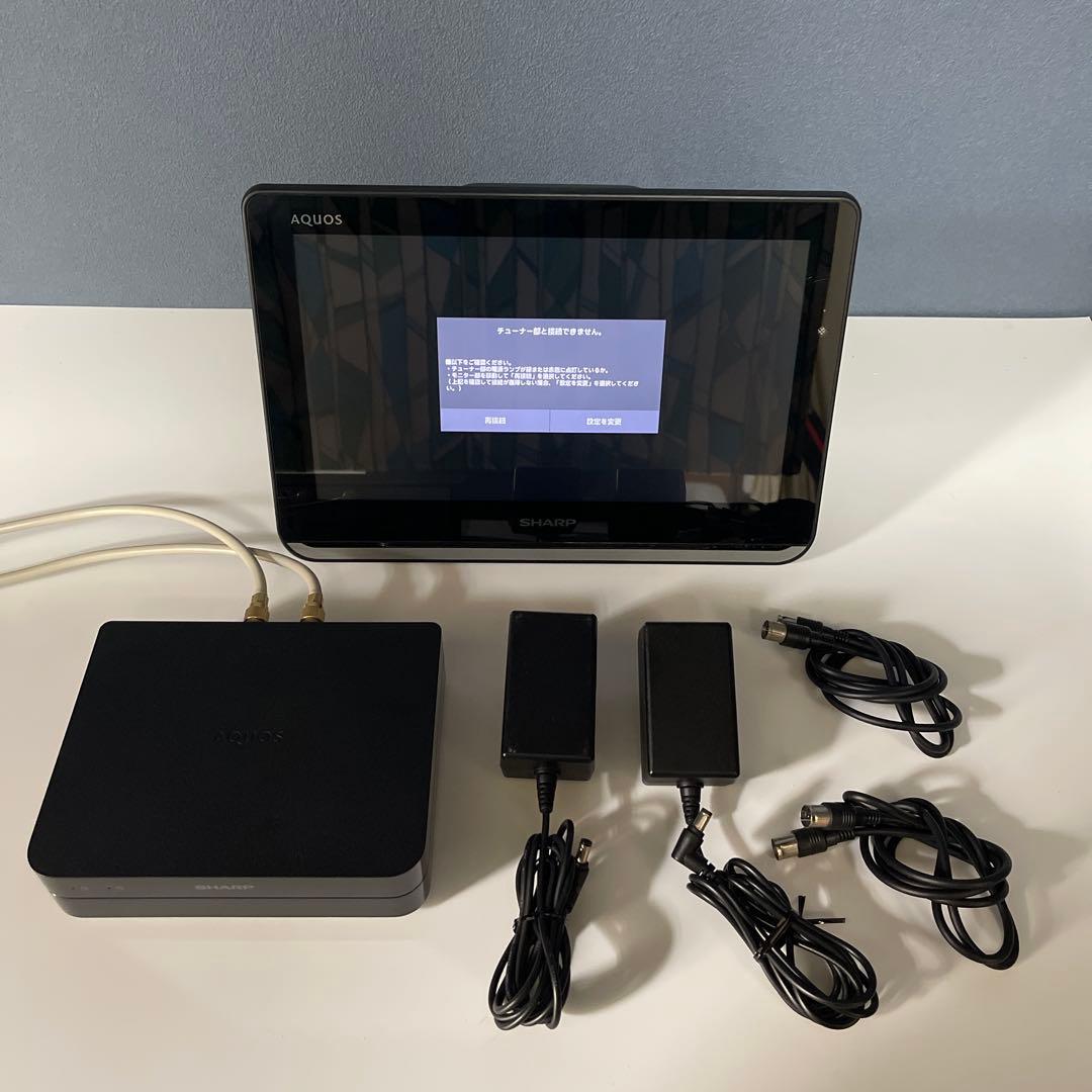 【美品】シャープ 12型 液晶 テレビ AQUOS 2T-C12AP-B 防水