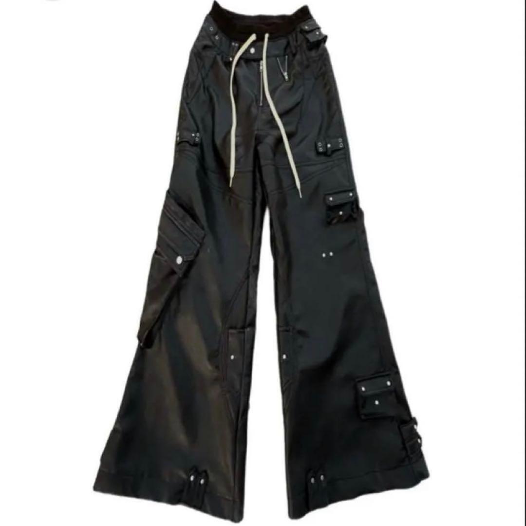 COZY WORLDWIDE コジーワールドワイドレザーカーゴパンツ