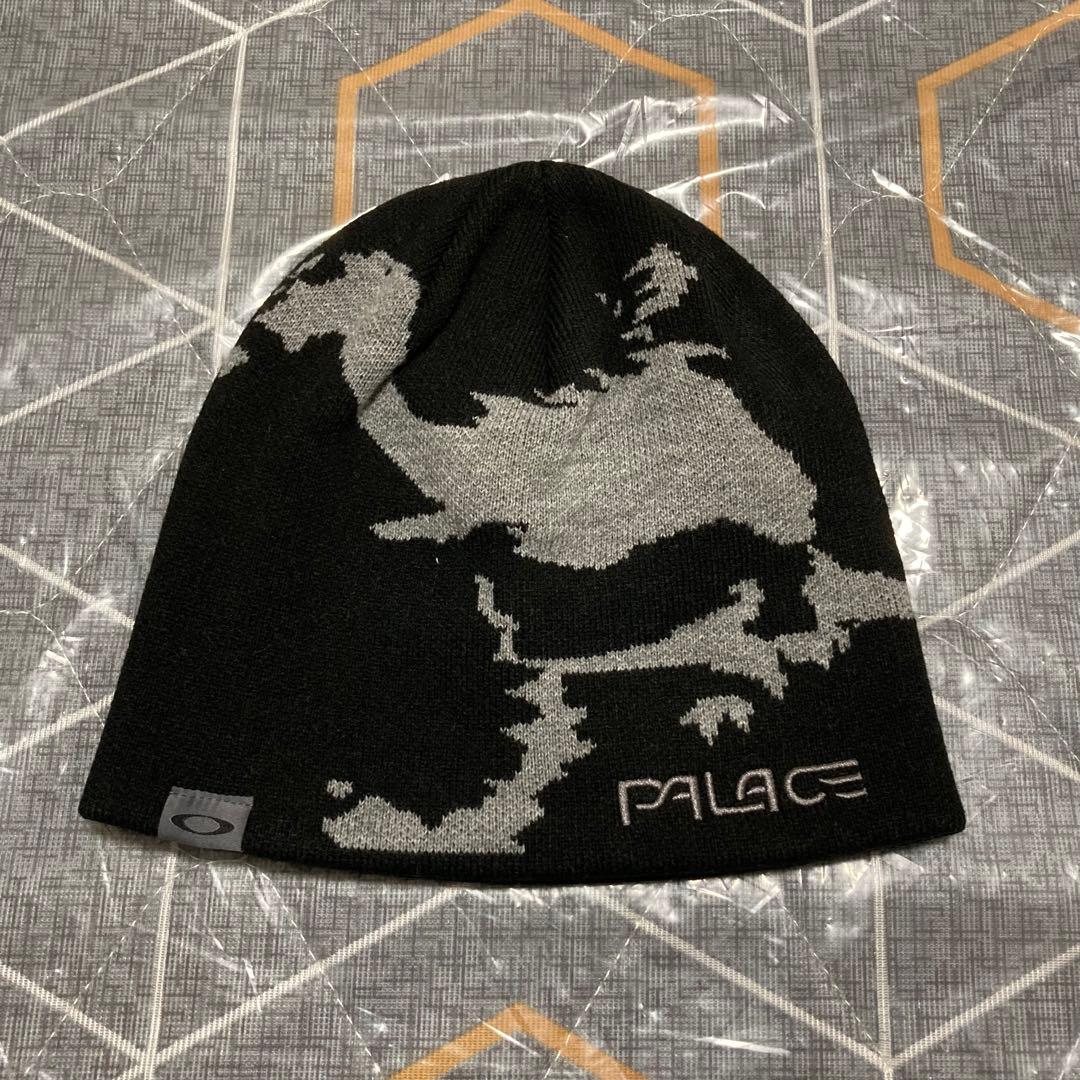 palace oakley beanie black ビーニー