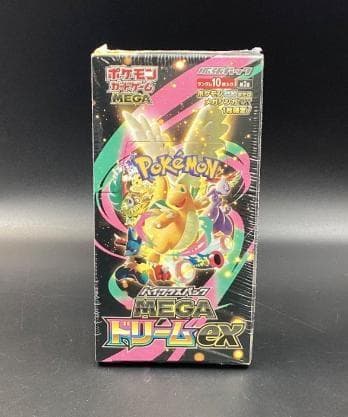 ポケモン MEGAドリームEX 1box シュリンク付き