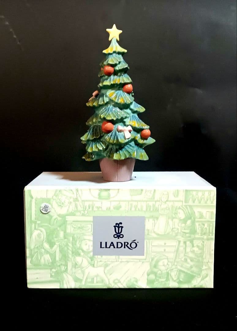 【箱付き美品】リヤドロ クリスマスツリー フィギュリン