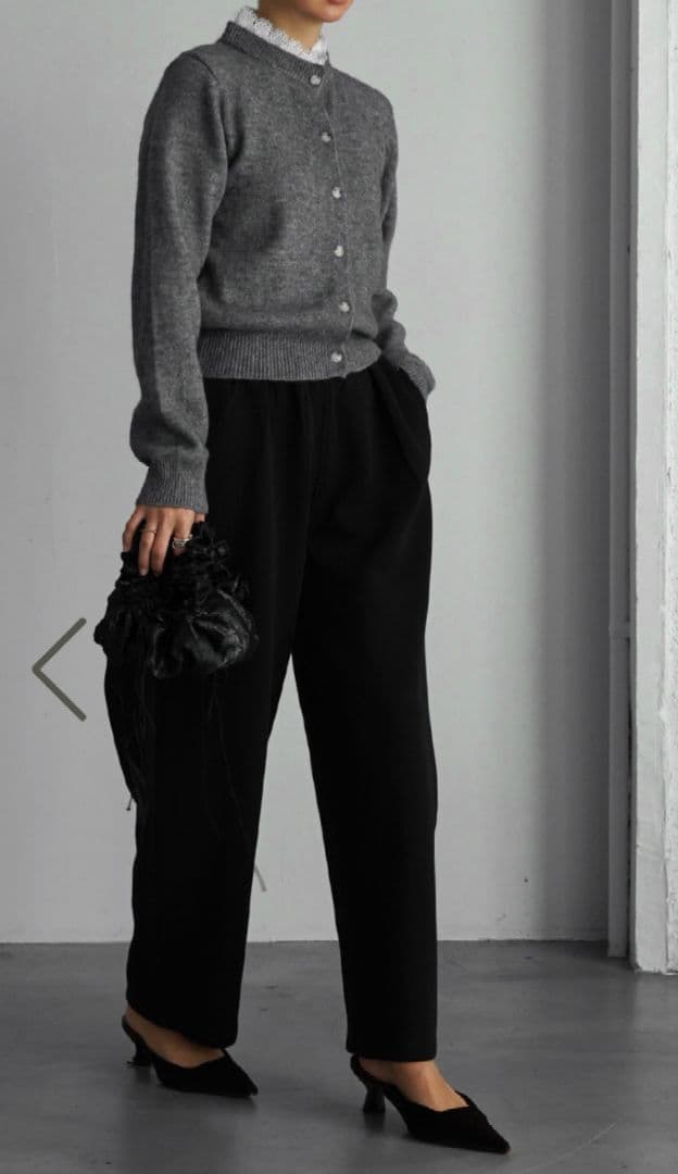 room306contemporary　Collared Cardigan