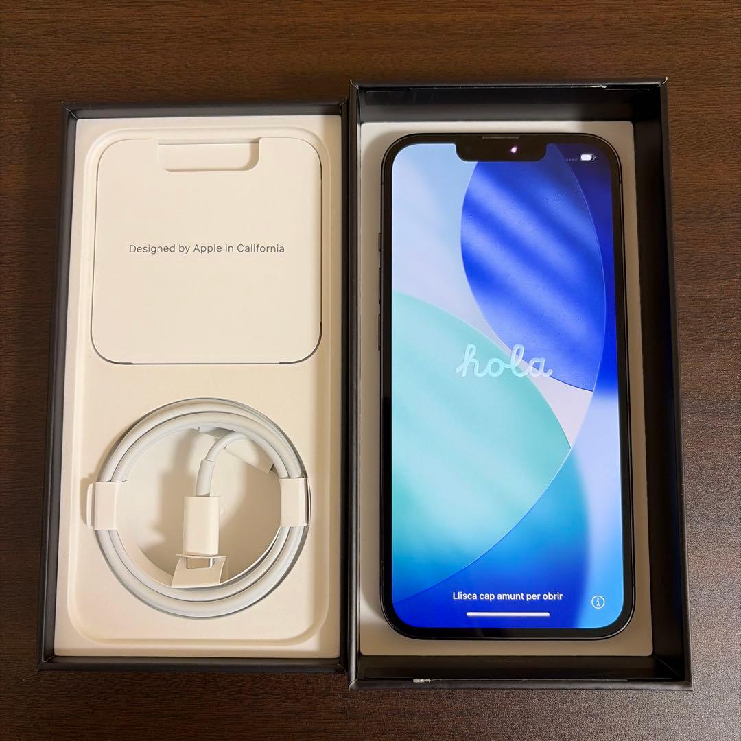 75% iPhone13pro 128GB グラファイト SIMフリー