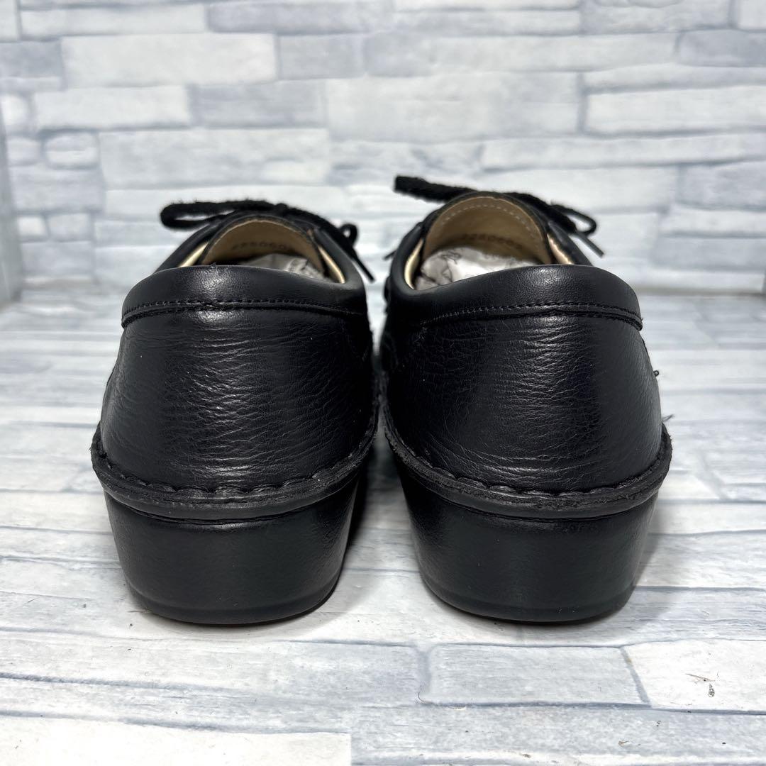 フィンコンフォート レースアップシューズ ブラック EU 37/23.5cm