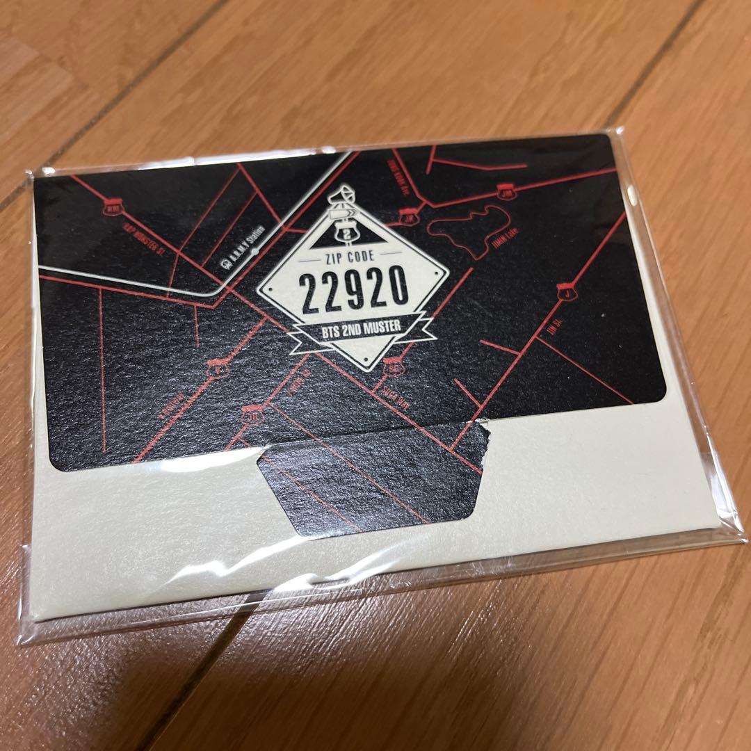 BTS 2nd マスター　22920 ミニフォト　ユンギ　コンプ　SUGA