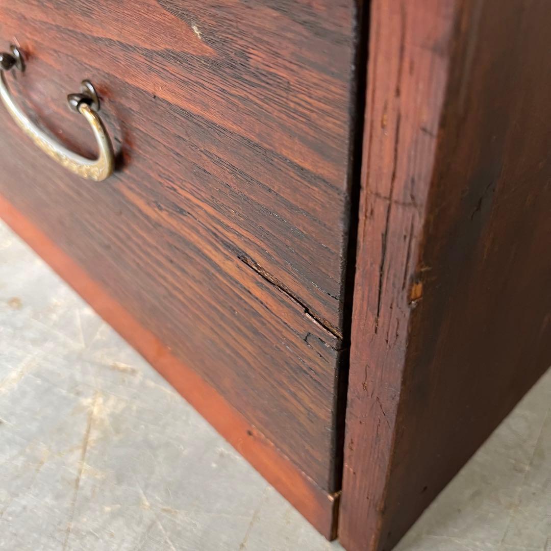 アンティーク チェスト 箪笥 ローボード テレビ台 無垢材 昭和レトロ z533