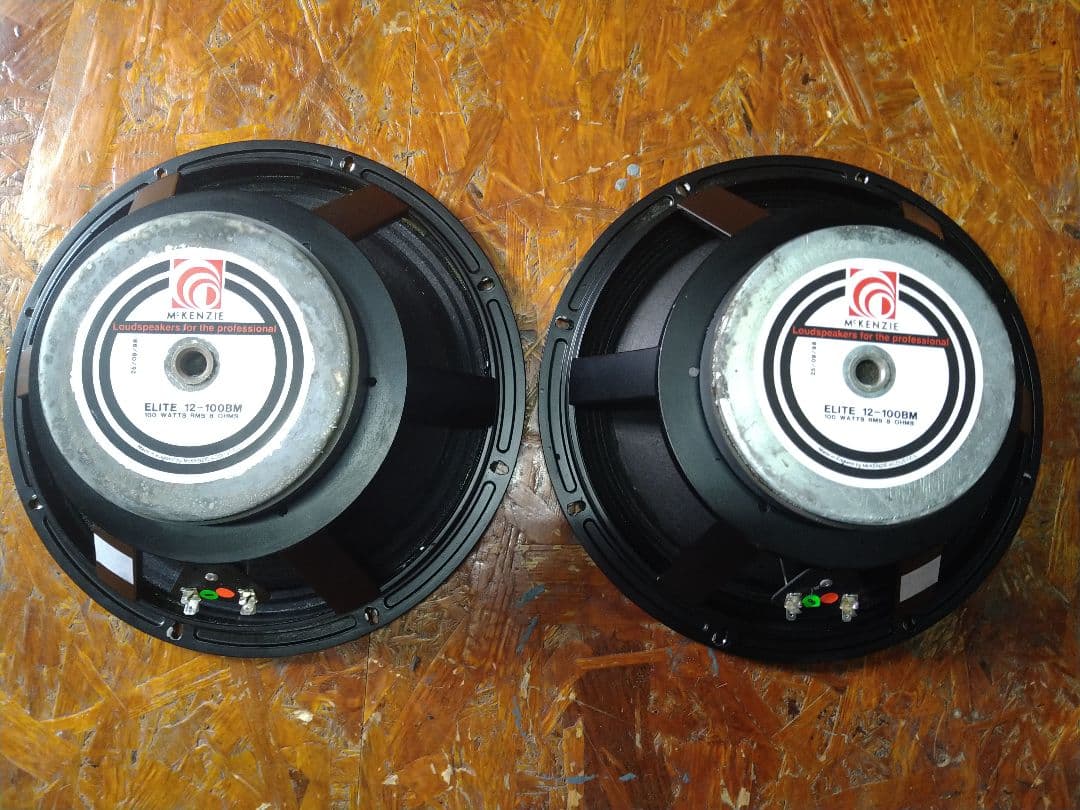 McKENZIE ELITE 12-100BM ウーファー 2個セット