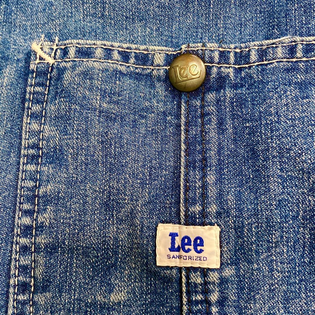 Lee 91-J ハウスタグ 加工 デニムカバーオール 復刻 L