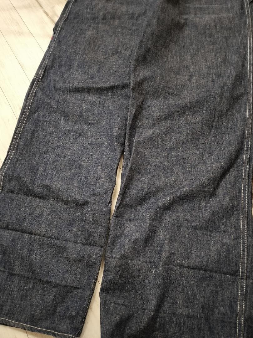 TCBジーンズ/40s復刻/タビーズオーバーオール/ビブ/英字ロゴサスペンダー