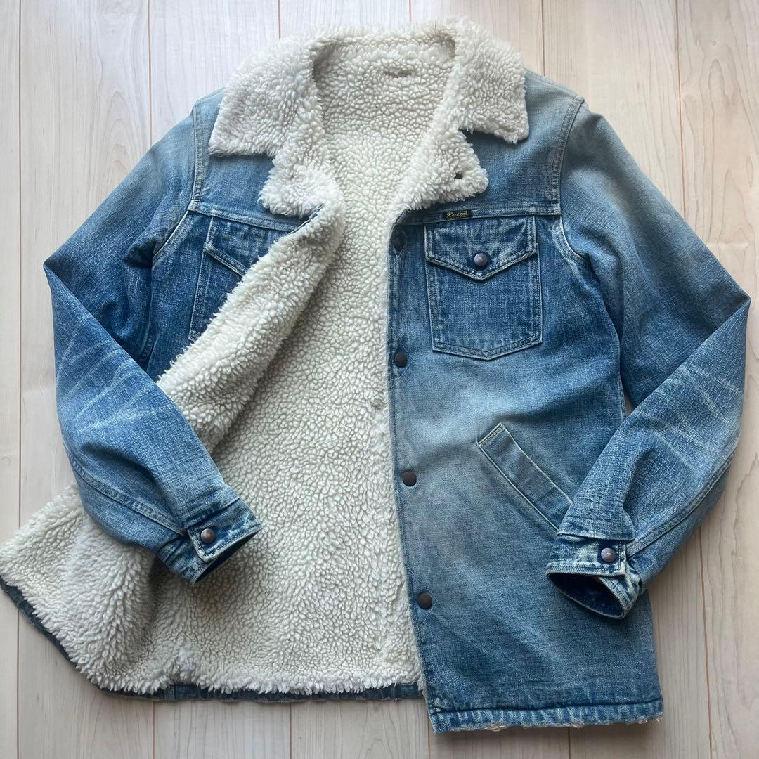 kapital ボア　フリース　プルオーバー　キャピタル　デニム　Gジャン　M