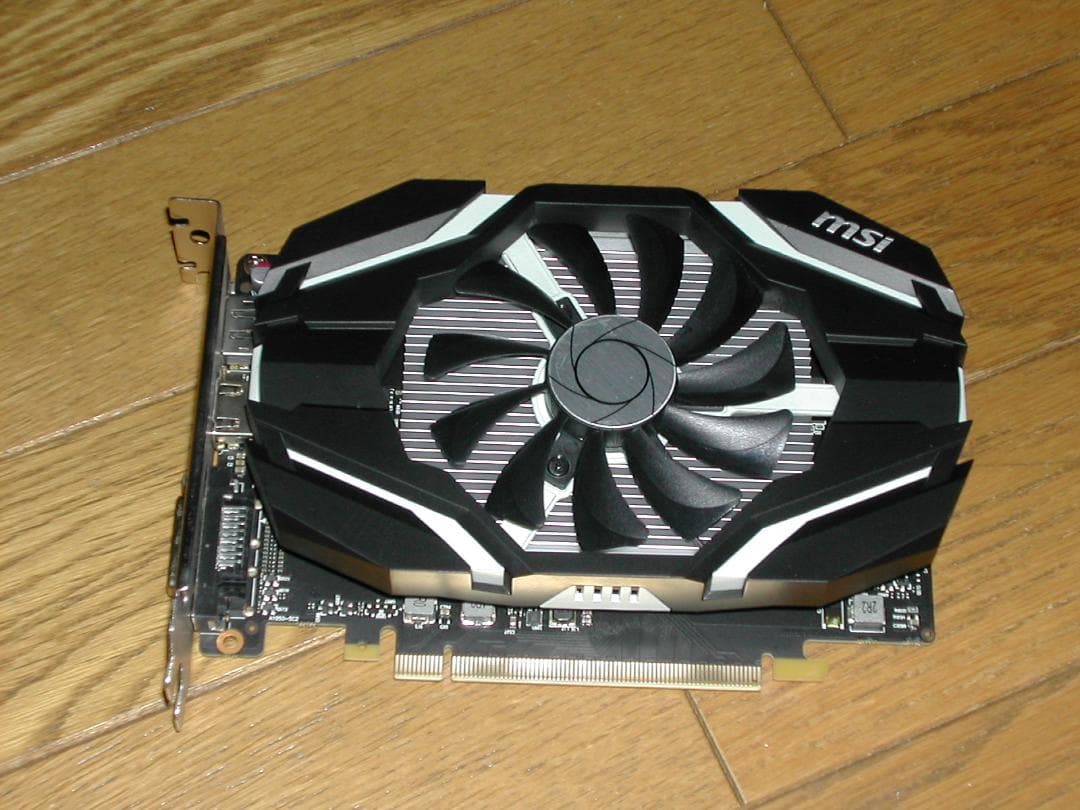 MSI　GTX1050Ti 4G OCV1