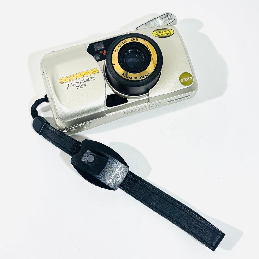 ★未使用に近い・動作品★【A1454】OLYMPUS μ ZOOM 105