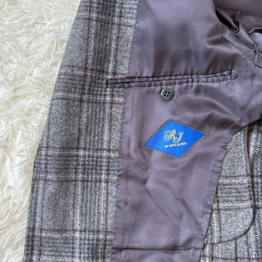 RING JACKET リングヂャケット テーラードジャケット 44 グレー