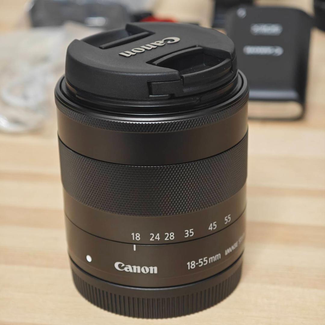 ❗️最終値下❗️極美品❗️EOSM2　ダブルレンズキット+レンズアダプターセット
