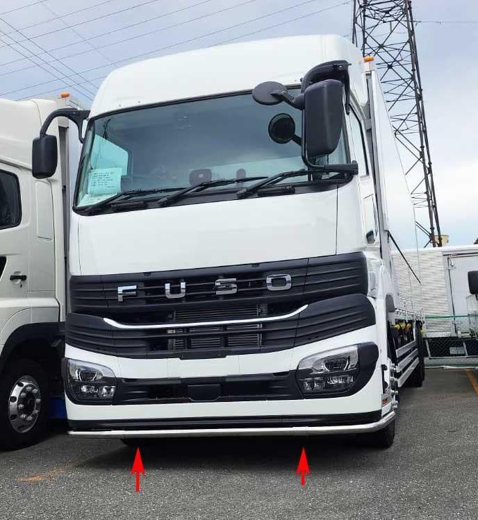 予約分　AIM製　新品 ふそう　2024スーパーグレート 　バンパーガード