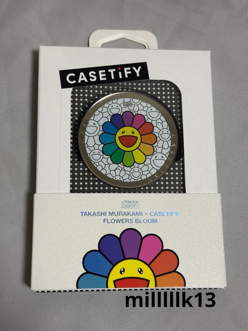 CASETIFY 村上隆　コラボ レインボー　スマイル　ポップアップ限定