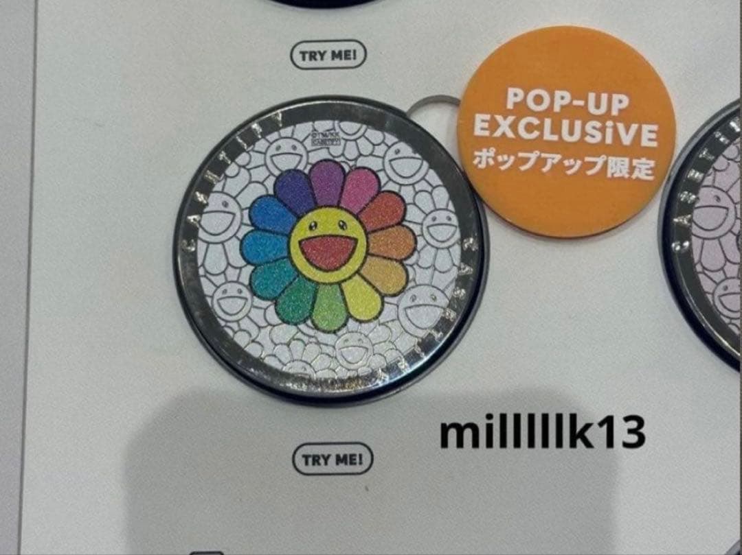 CASETIFY 村上隆　コラボ レインボー　スマイル　ポップアップ限定